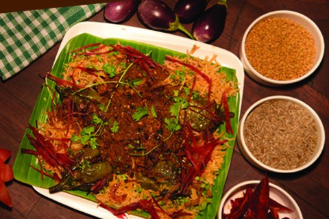 Gutti Vankaya Biryani